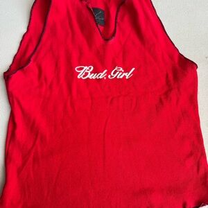 Budweiser Red Crop Top